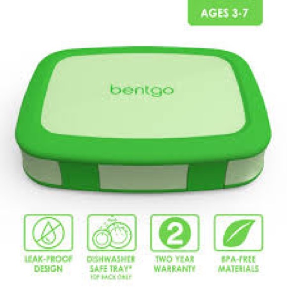 BENTGO KIDS • Green Lunch Box • Small • - Picture 4 of 13